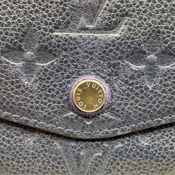 LV Sarah Wallet – Navy Empreinte Classic - Picture 2 of 11